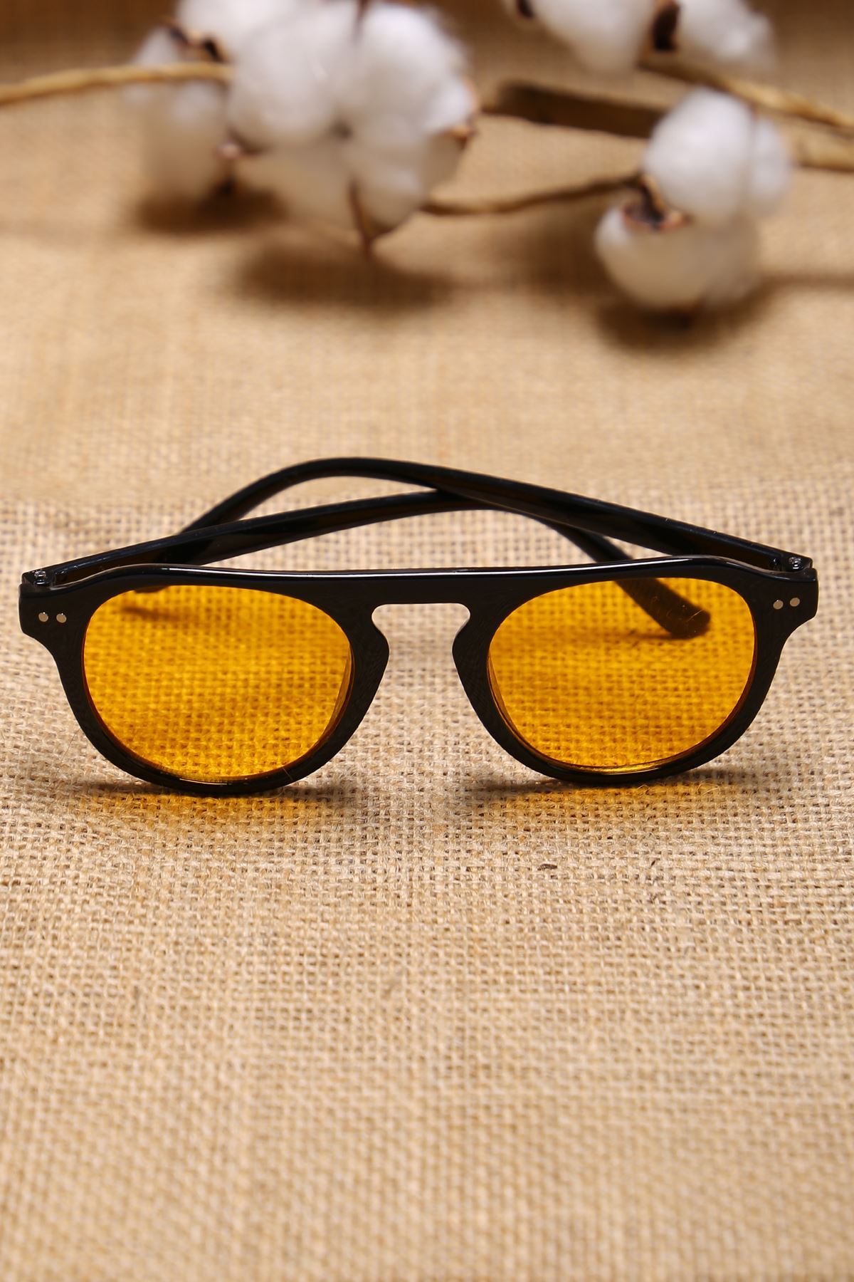 Accessory Glasses Black Orange