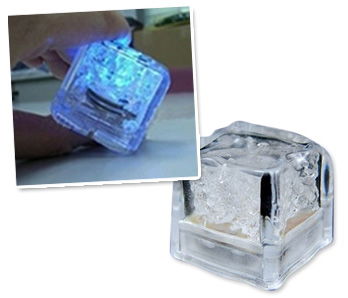 Led Lighted Ice Cubes (3 Pieces)