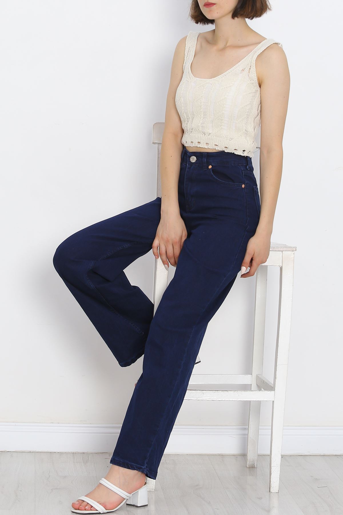 Palazzo Denim Pants Koyumavi