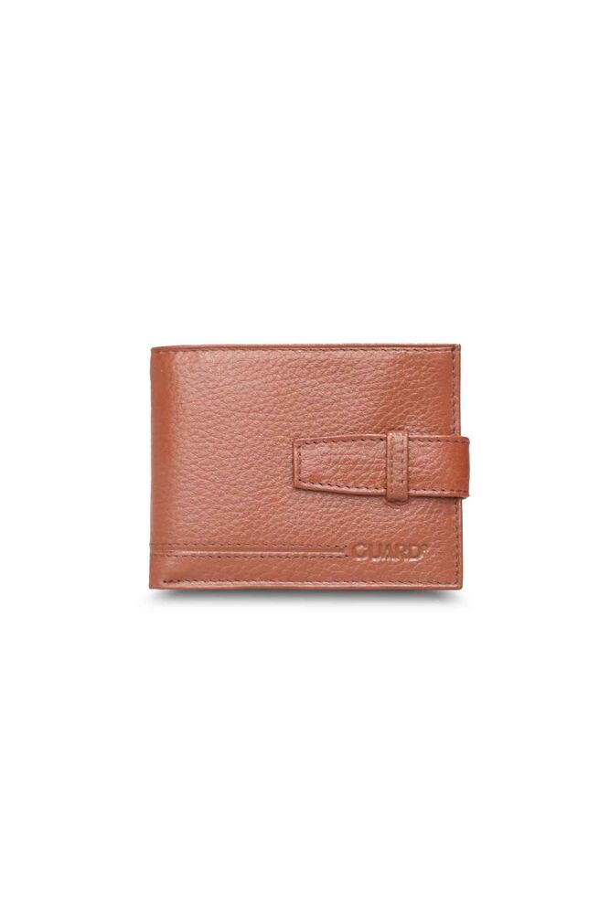 Tan Leather Men's Wallet with Multi Card Holder