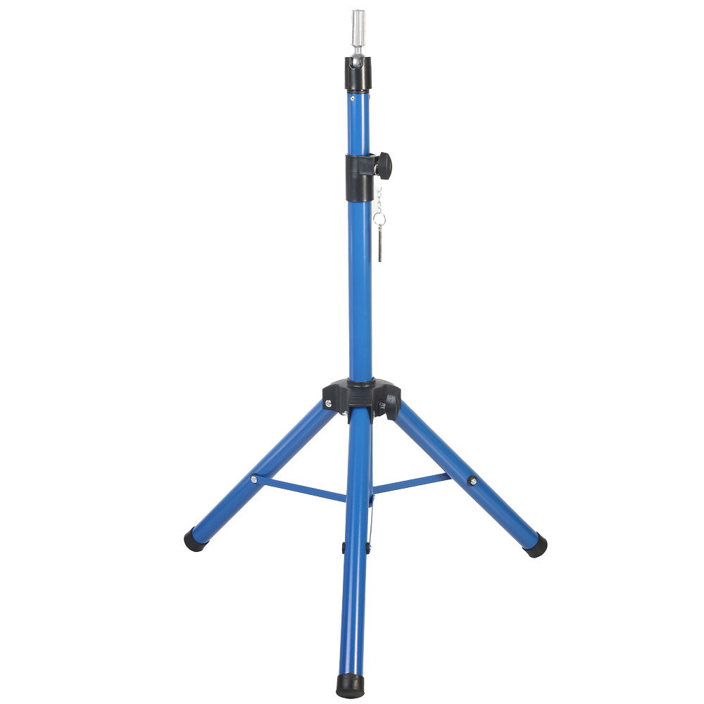 Metal Tripod / Blue + Carrying Case For Custom Hairdresser Training Manikin