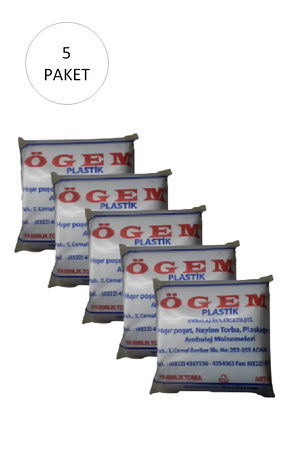 Grocery Nylon Bag Half 14x27 cm 1 kg 5 Pack (Approx. 1,800 Pieces)