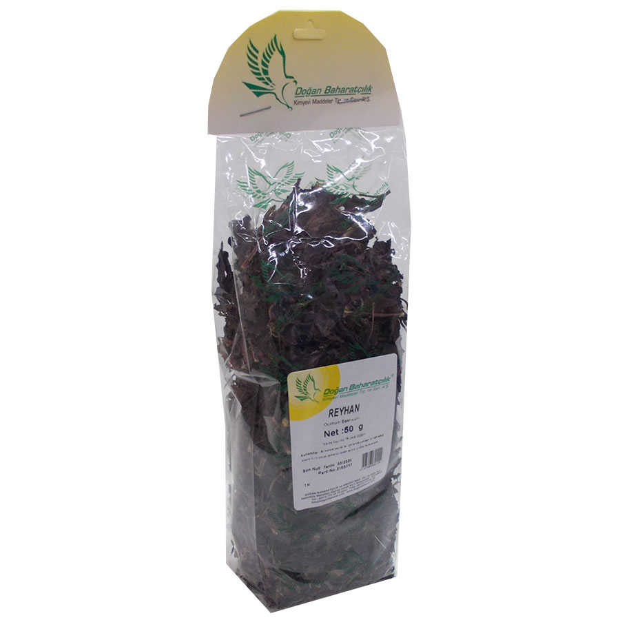 Natural Reyhan Herb Purple 50 Gr Package