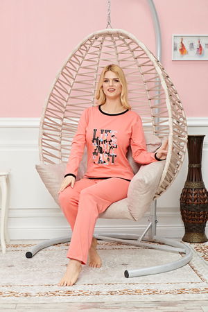 Women's Long Sleeve Pajama Set Model no 7601