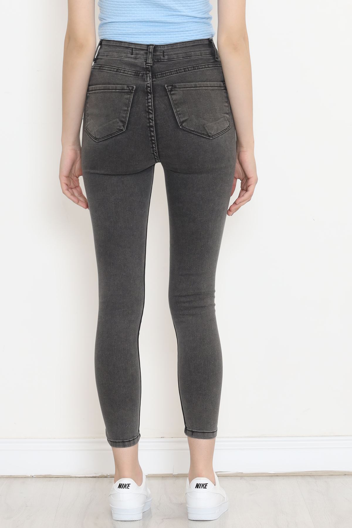 Super Lycra Slim Leg Jeans Light Smoked