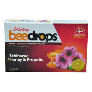 Lemon Flavored Herbal Drops 24Pcs