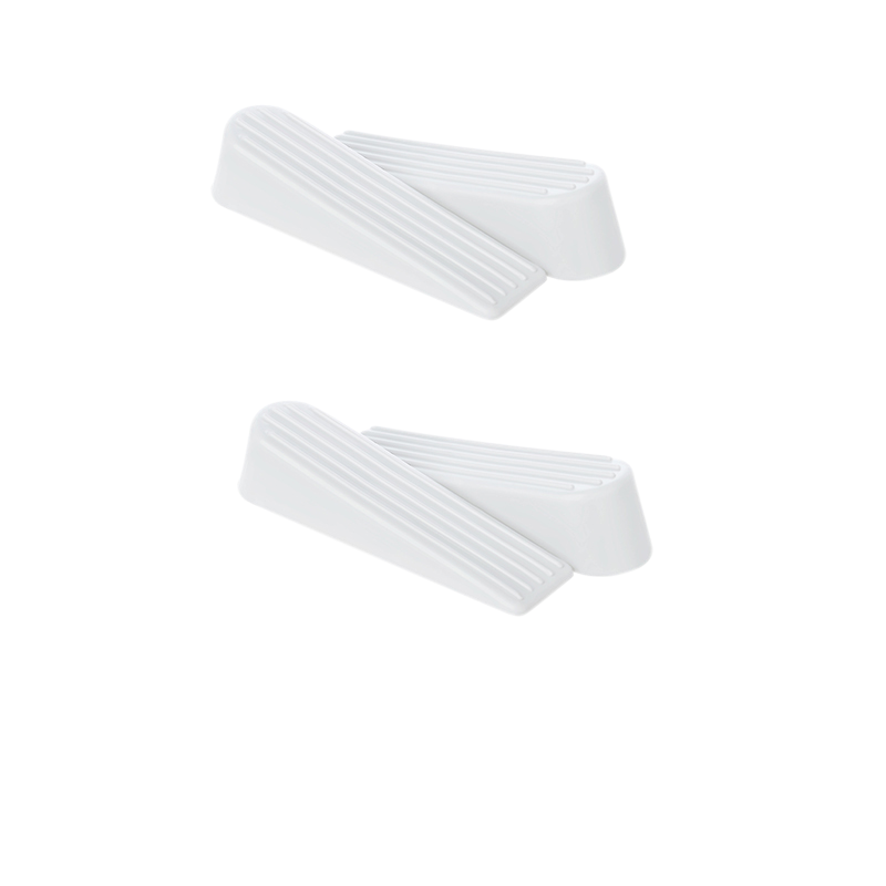 Door Stopper - Under Door Stopper - White 4 Pieces