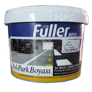 Füller Yellow Road Marking Paint 2.5 Liters Water Based