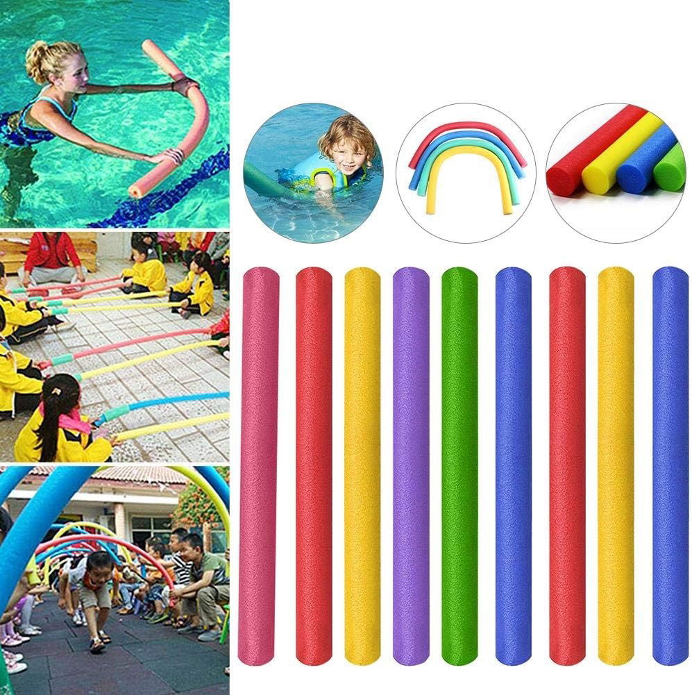 3 Pcs Colorful Sea-Pool Pasta Sausage Unsinkable Swimming Foam