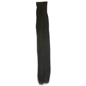 Kanekalon Fiber Synthetic Flat 8 Piece Hair Snaps /Black