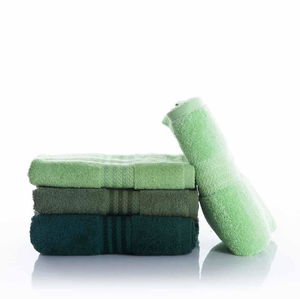 70X140 Towel Set of 4 Green