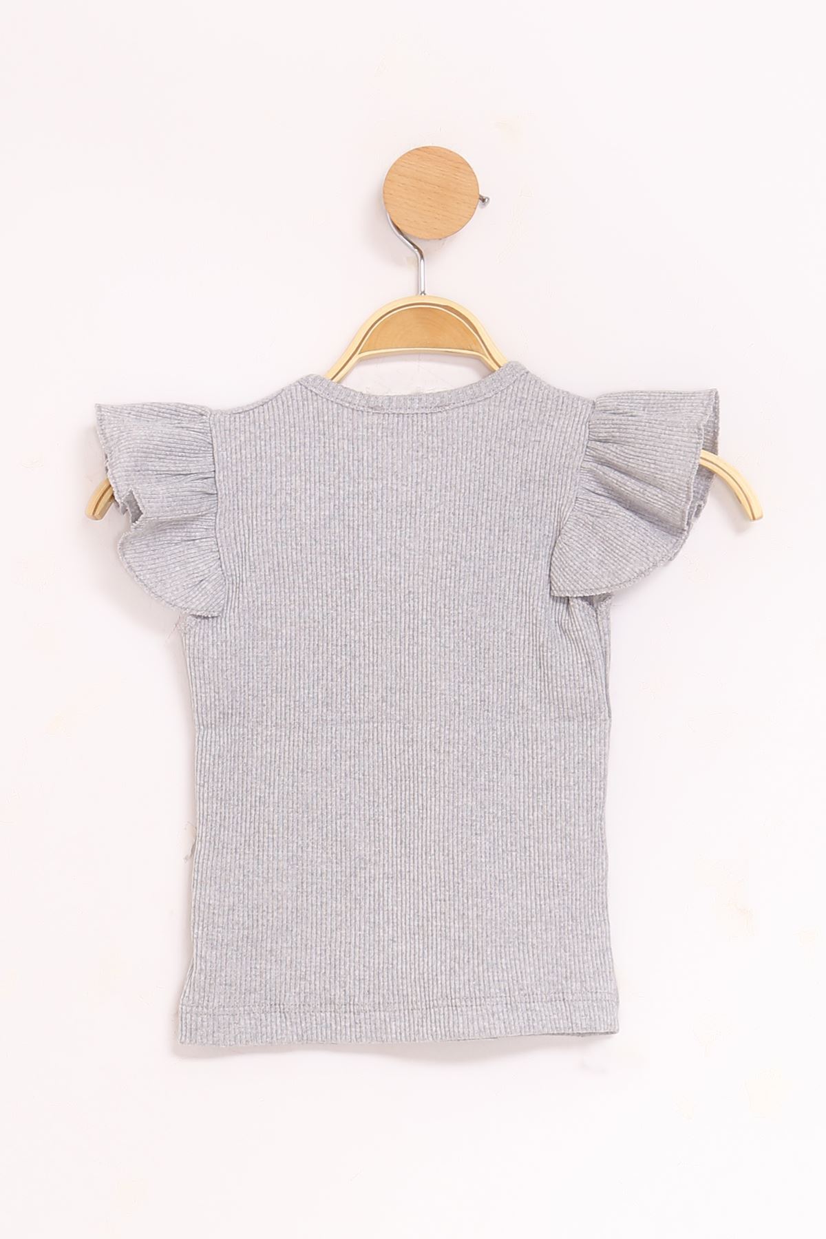 2-10 Years Children's Camisole Blouse Gray