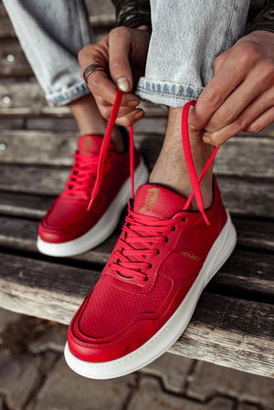 Knack Casual Shoes 707 Red