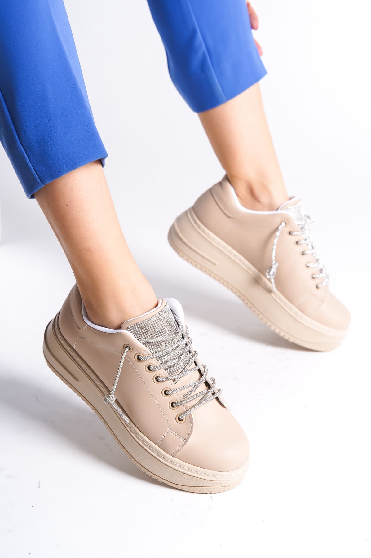 DELLA Lace-up Orthopedic Sole Stone Women's Sneaker Shoes TT Ten