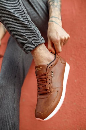 Knack Casual Shoes 002 Tan