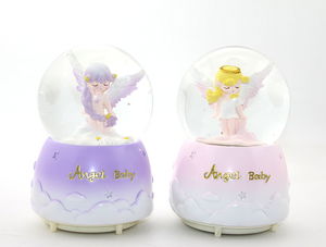 Lighted Musical Snow Globe 16 Cm Alk1855