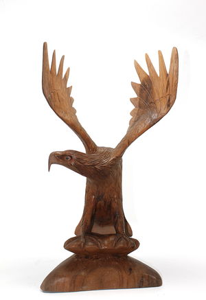 Wooden Eagle 50 Cm