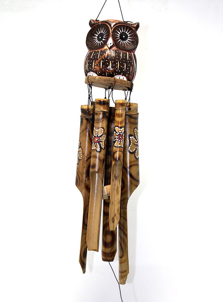 Bamboo Owl Bell 60 Cm No:1