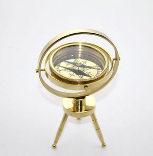 Tabletop Brass Compass 15748