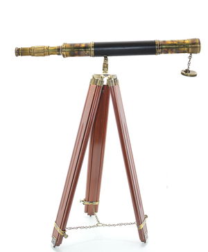 Brass Pedestal Telescope 16029