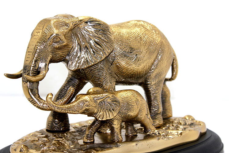 Brass Elephant Trinket NI9521