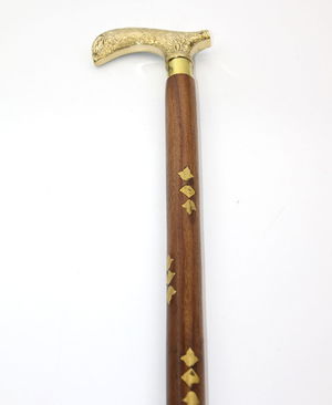 Brass Walking Stick B2043