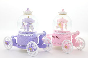 Trolley Snow Globe Alk1632