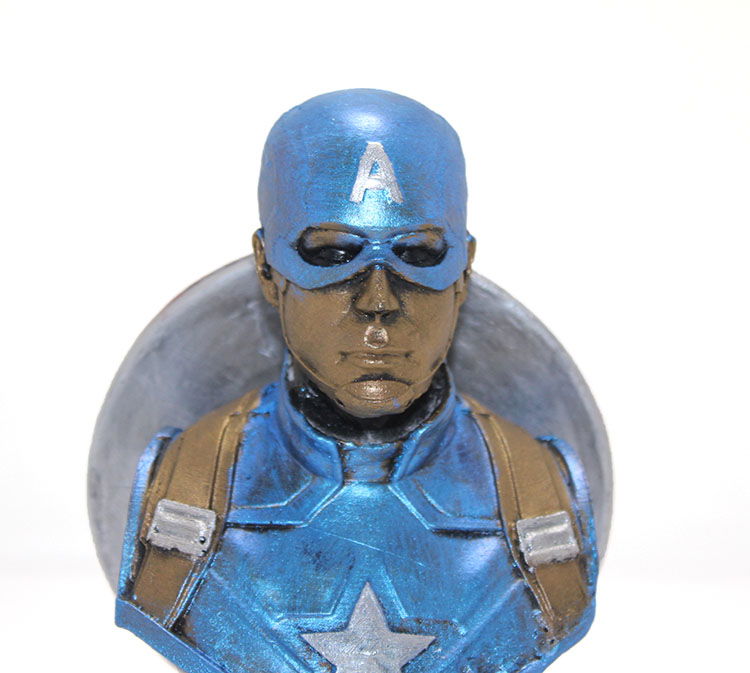 Captan America Bust 127