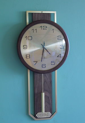 Deer Wall Clock with Pendulum Alk1579