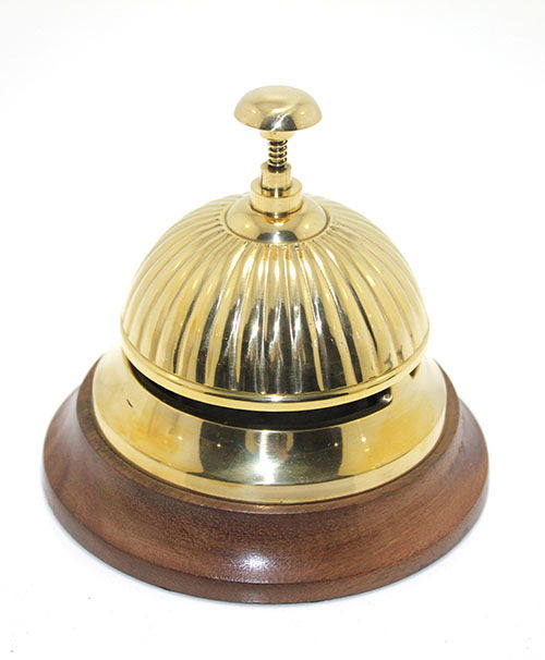 Brass Reception Bell 11029