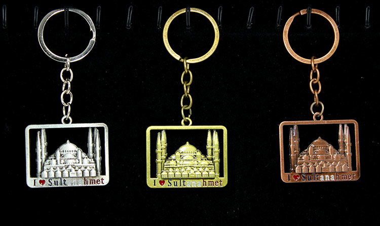 Metal Sultanahmet Keychain Alk2217