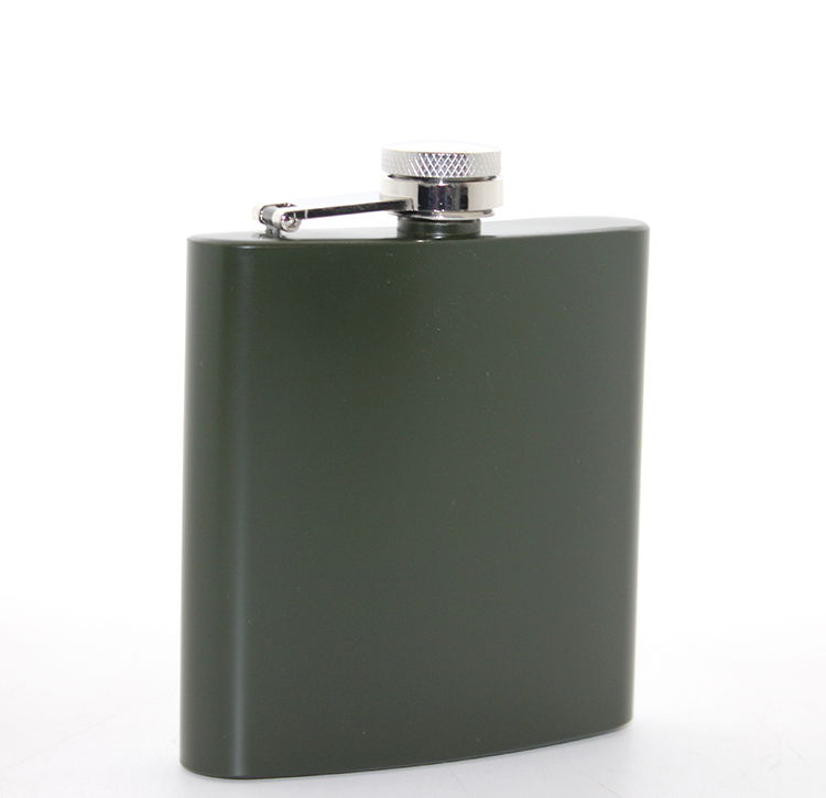 Stainless Steel Single 6 Oz Flask Alk2665