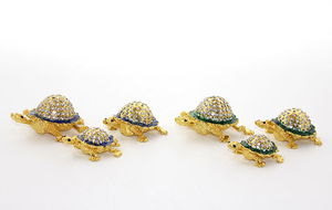 Swaroski Turtle Set of 3 Alk2025