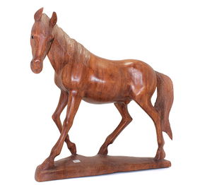 Wooden Hand Carved Horse No:6