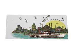 Istanbul Themed Magnet Alk2228