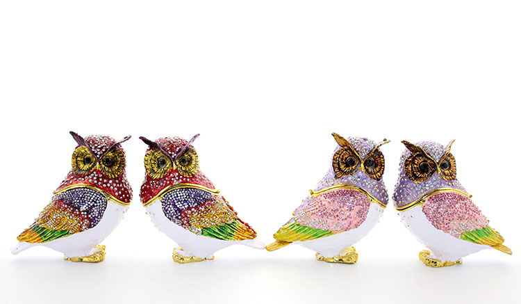 Swaroski 2-Piece Owl Alk2041