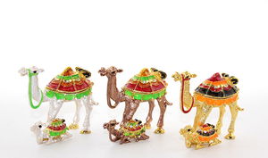 Swaroski Camel with Cubs Alk2083