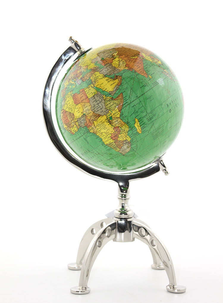 Decorative World Globe 4076-GR