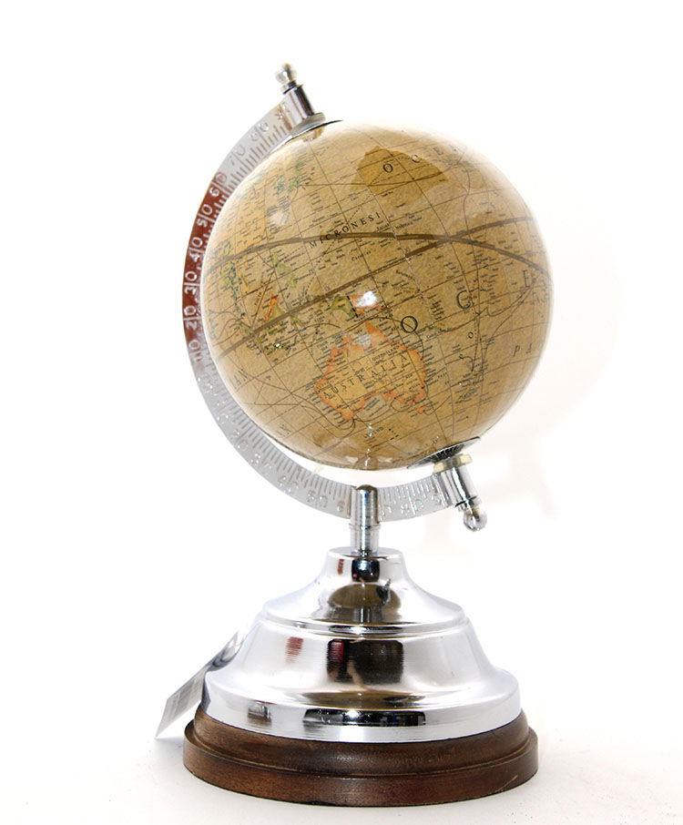 Decorative World Globe 4153-P