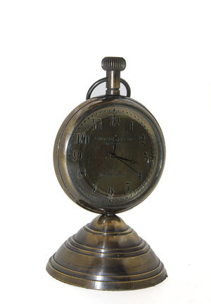 Tabletop Brass Clock 16142