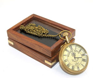 Wooden Boxed Watch NI4346