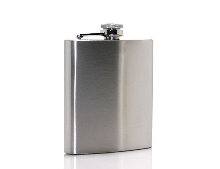 Stainless Steel 9 Oz Single Flask Alk42