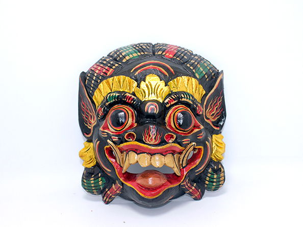 Wall Hanging Colorful Mask 22 Cm Taru Merta-3