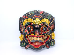 Wall Hanging Colorful Mask 22 Cm Taru Merta-3