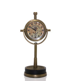 Tabletop Brass Clock NI8946