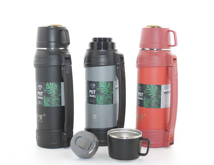 Stainless Steel Double Layer Thermos 1.2 Lt Alk2312