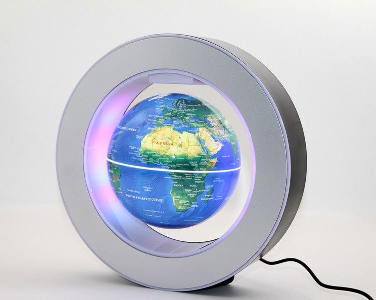 Magnetized Center Rotating World Globe Alk2103