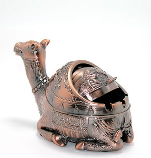 Metal Camel Figured Ashtray Alk1658