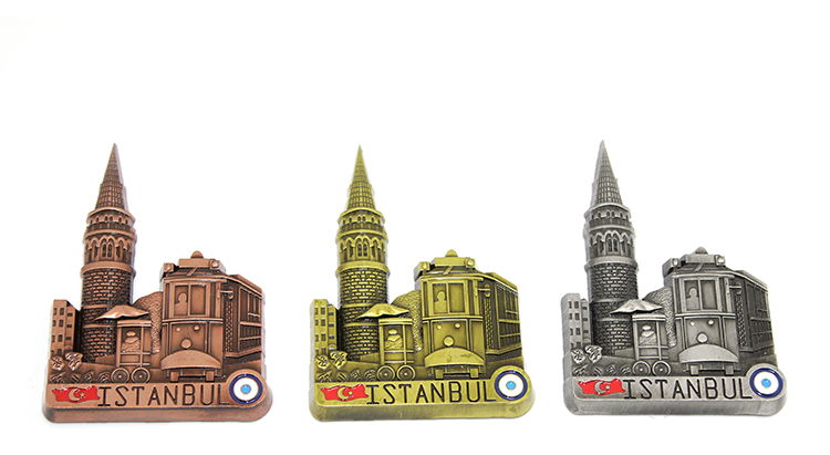 Metal Istanbul Themed Local Magnet 2Alk78