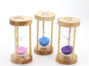 Wooden Hourglass 10 Min Alk2505